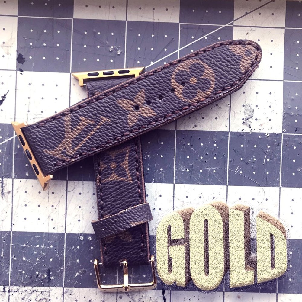 Authentic Louis Vuitton Apple Watch Band 42/44mm